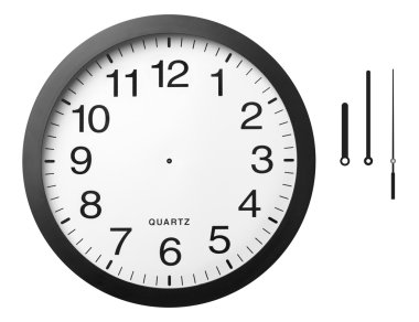 Office clock. clipart