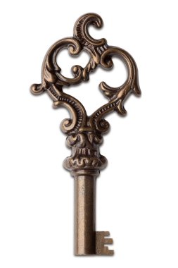 Vintage key. clipart