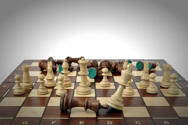 Gagnant jeu d'échecs — Photo
