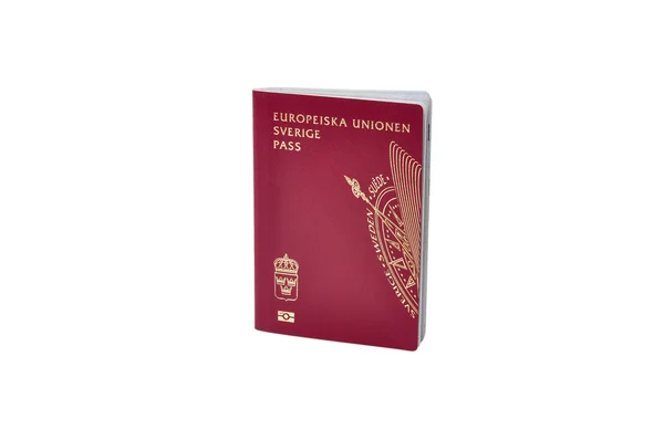 スウェーデンのパスポート — ストック写真