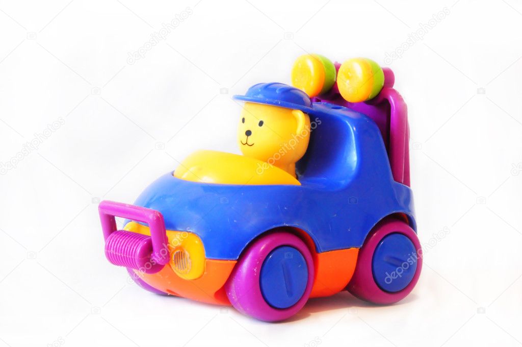 A beautiful toy car