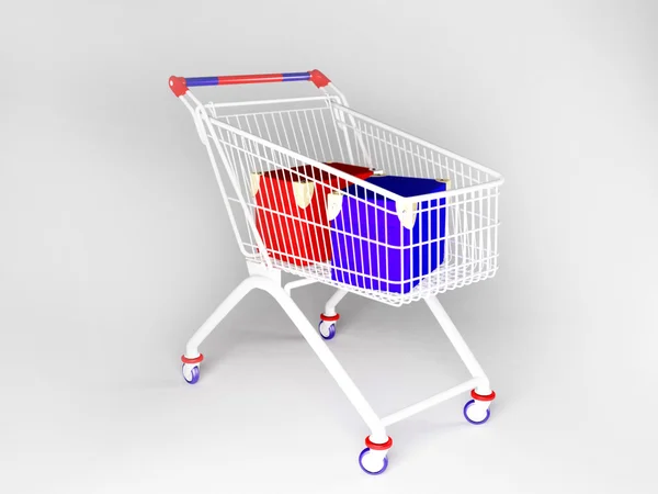 stock image Shopping carts