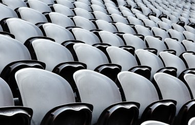 Seats on the stadion clipart