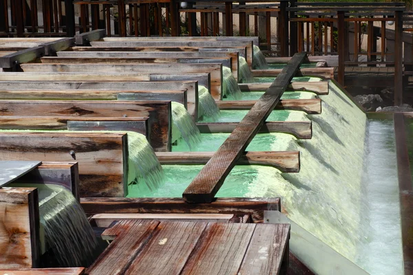 stock image Kusatsu hot spring in Japan