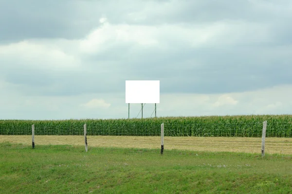 stock image Advertising billboard on the freeway