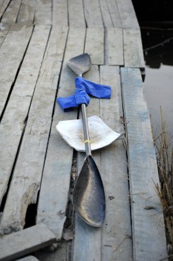 Kayak Paddle clipart