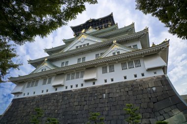 Osaka Castle clipart