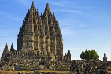 Prambanan temple clipart