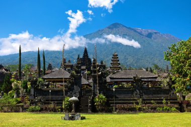 Hindu temple Pura Besakih, Bali clipart