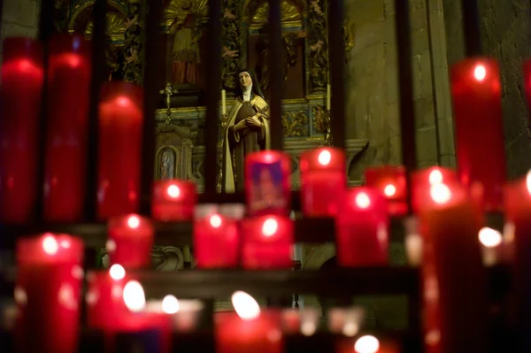 stock image Sculpture of Virgin Mary