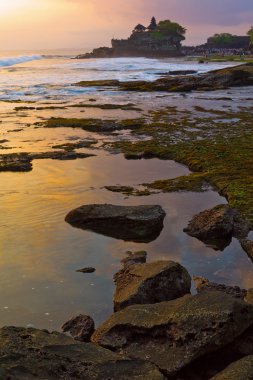 günbatımı tanah çok Tapınak, bali üzerinde