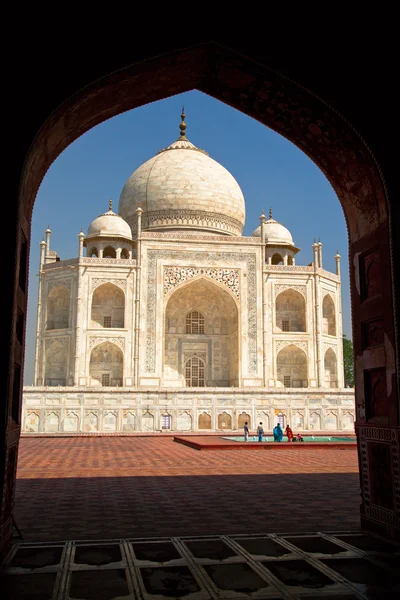 Taj Mahal facade — Stock Photo, Image