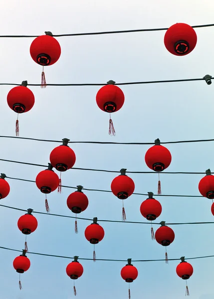 Lanternes chinoises en papier — Photo