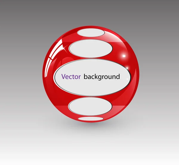Abstraktní koule — Stockový vektor