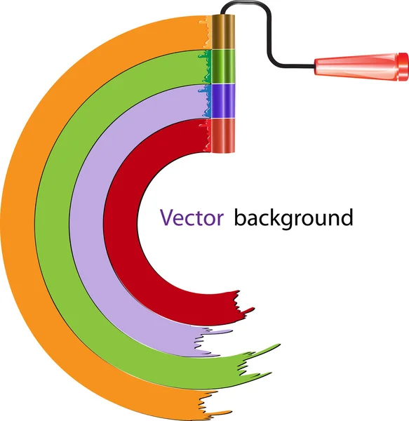 Válečkové vektorový formát — Stockový vektor