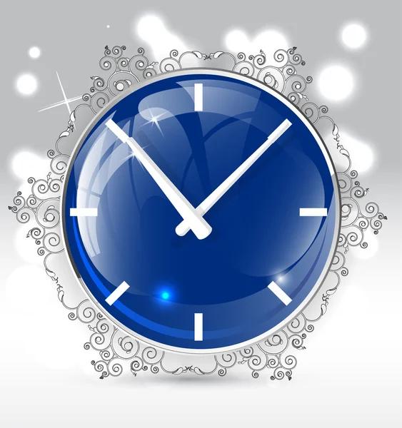 Relógio Vector — Vetor de Stock