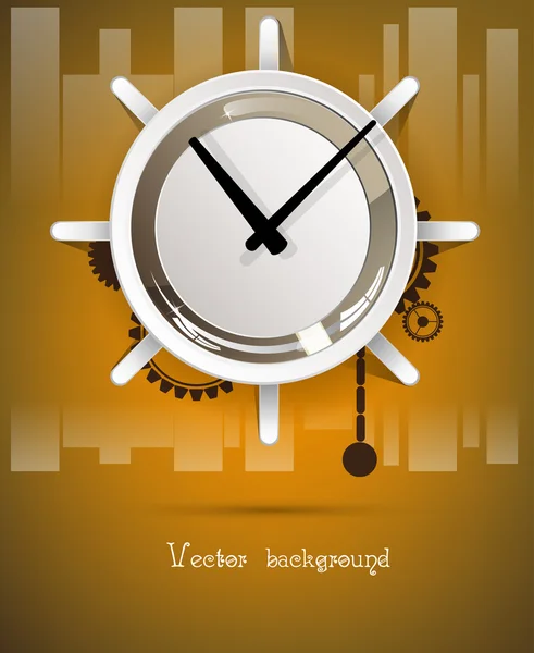 Vecteur d'horloge — Image vectorielle