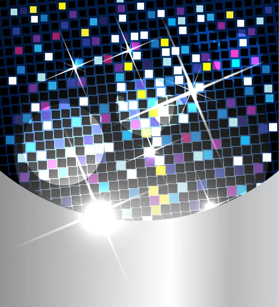 Fond abstrait lumineux avec des boîtes de couleur brillant vecteur — Image vectorielle