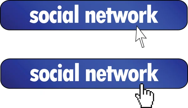 ソーシャルネットワーク — ストックベクタ