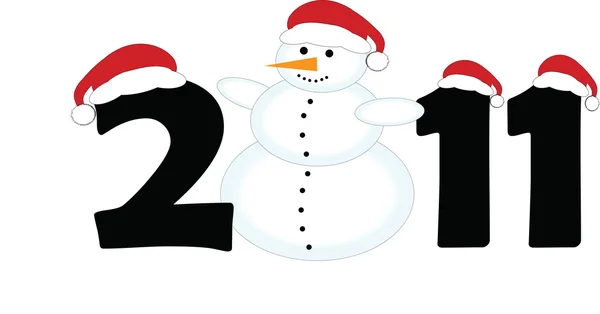 Рождество 2011 — стоковый вектор