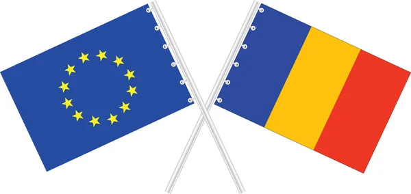 stock vector European Union/Romania