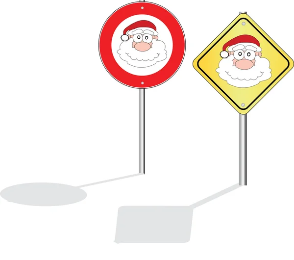 Santa işareti — Stok Vektör
