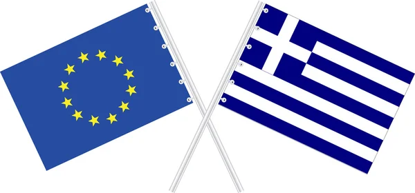 Greece/EU — Stock Vector