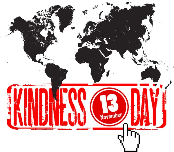 World kindness day — Stock Vector