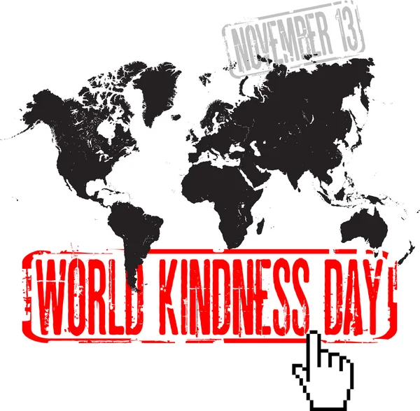 World kindness day — Stock Vector