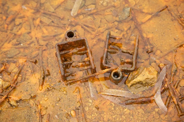 Rust puddle — Stock Photo, Image