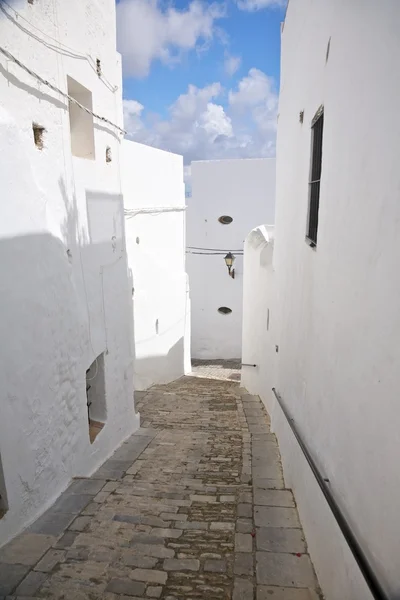 Downstairs street at Vejer village — Stock Photo, Image