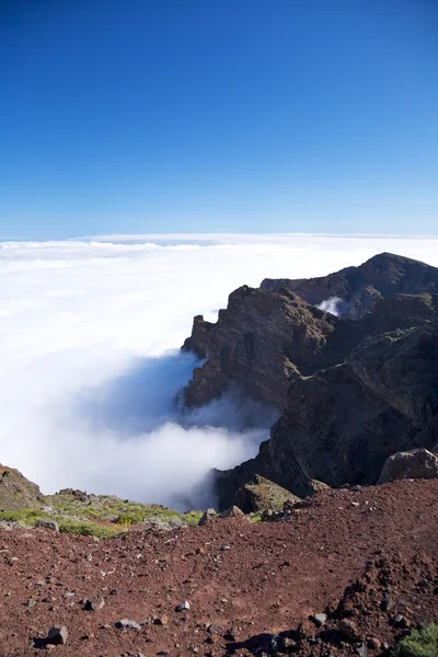 Caldera de taburiente Blick auf La Palma — Stockfoto