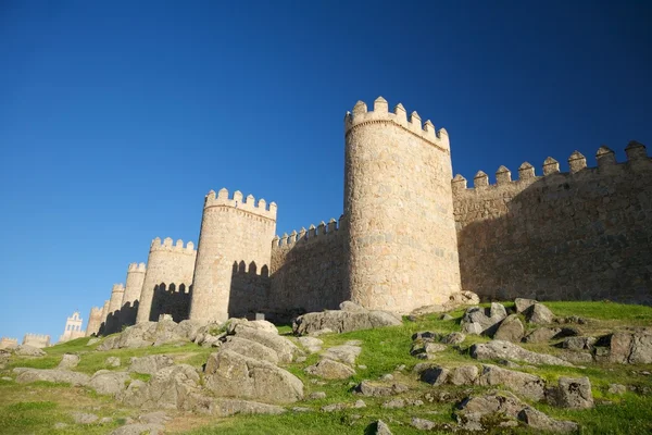 Grande muralha de Ávila — Fotografia de Stock