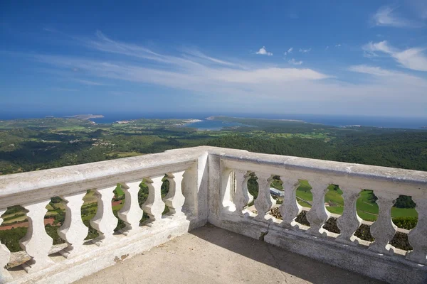Menorca balkon — Stockfoto