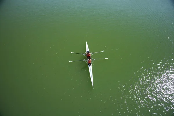 Two rowers — Stock Photo, Image