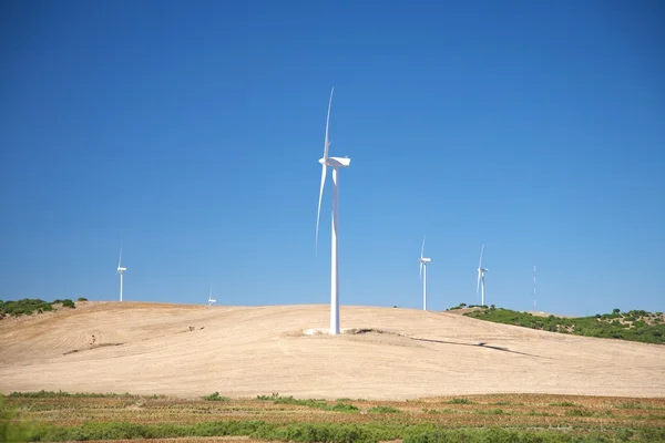 Cádiz větrné energie mlýny — ストック写真