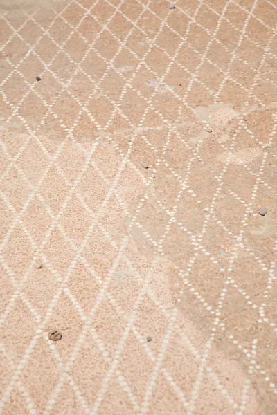 Detail of greek mosaic floor — Stock Photo, Image