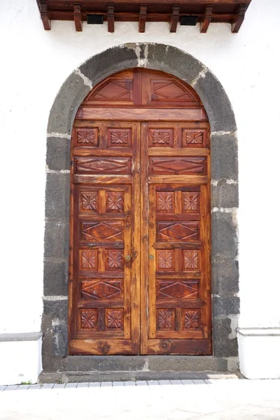 Dveře z poustevny — Stock fotografie