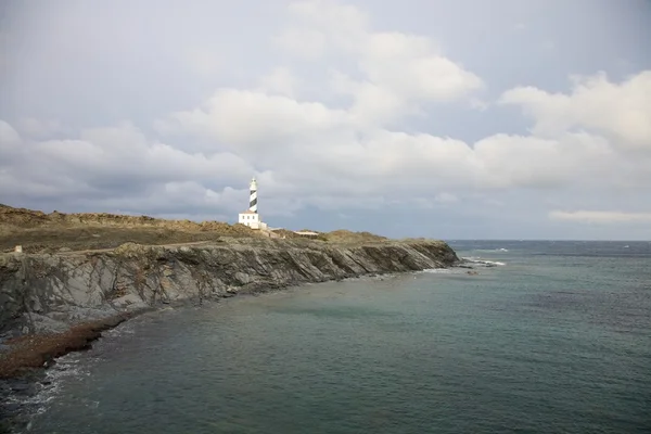Favaritx lighthouse — Stock Photo, Image
