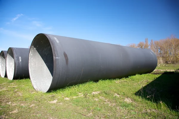 Grande tubo — Fotografia de Stock