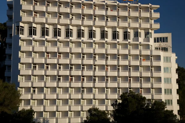 Hotel balconys — Stock Photo, Image