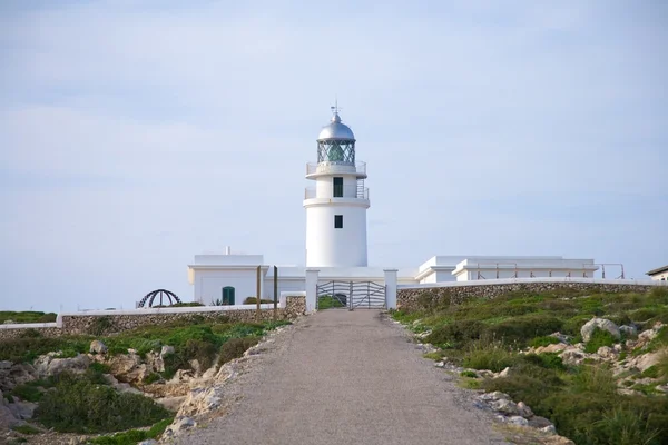 Lighthouse of Cavalleria Cape — Stock Photo, Image