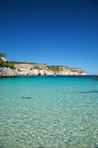 Śródziemnomorskiej plaży macarelleta — Zdjęcie stockowe