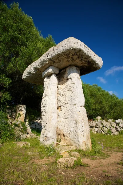メノルカ島での talaiotic 記念碑 — ストック写真