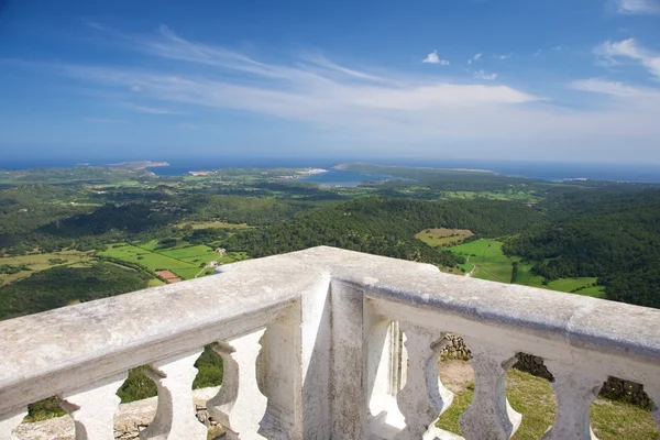 View from balcony at Menorca — Stock Photo, Image