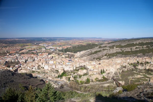 Vista de Cuenca cidade — Fotografia de Stock