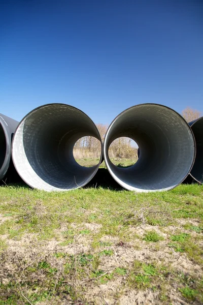 Watching pipelines — Stock Photo, Image