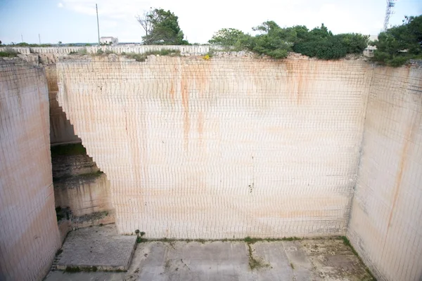 Steengroeve muur — Stockfoto