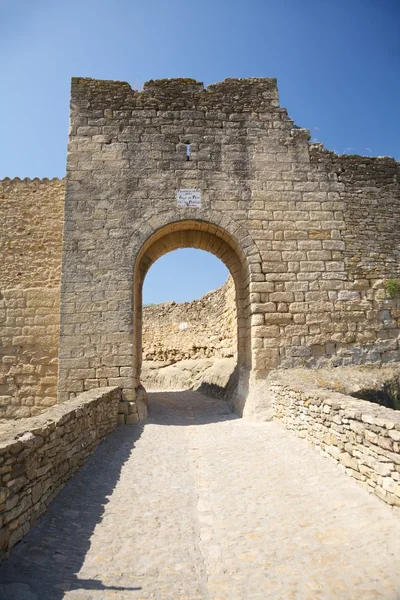 Door of Peratallada — Stock Photo, Image
