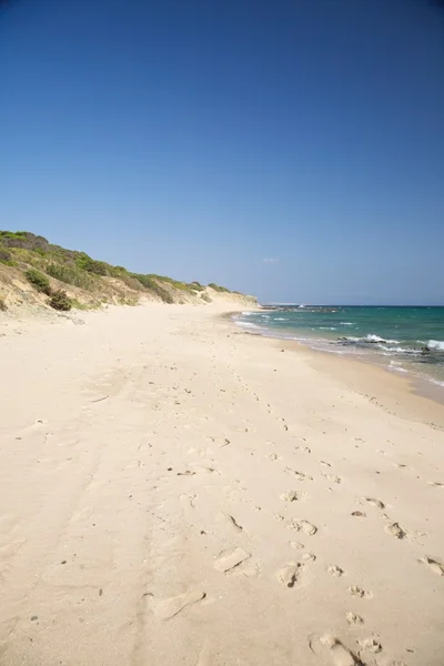 Zand strand van punta paloma — Stockfoto
